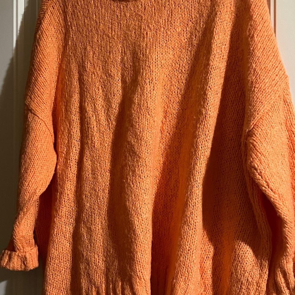 aerie Chunky Knit Sweater in Burnt Orange